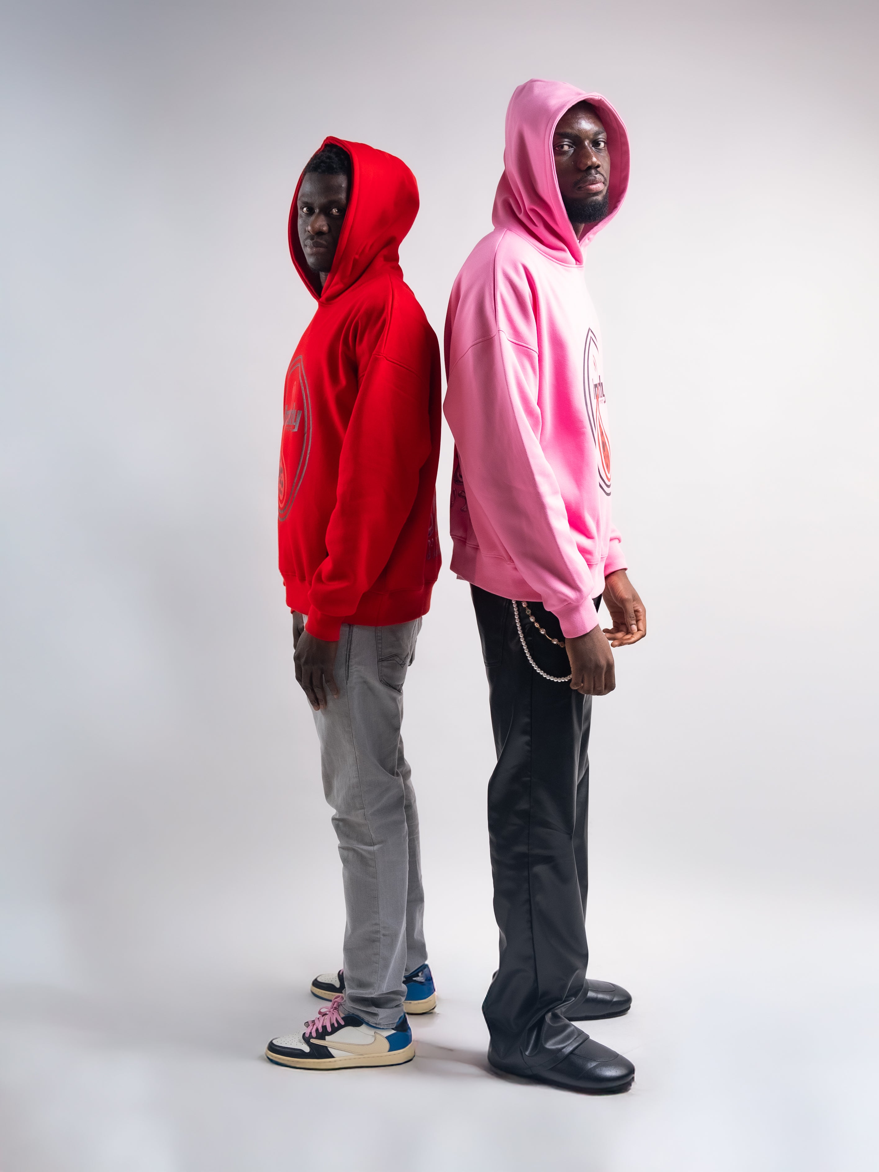 Bloody Pink Hoodie