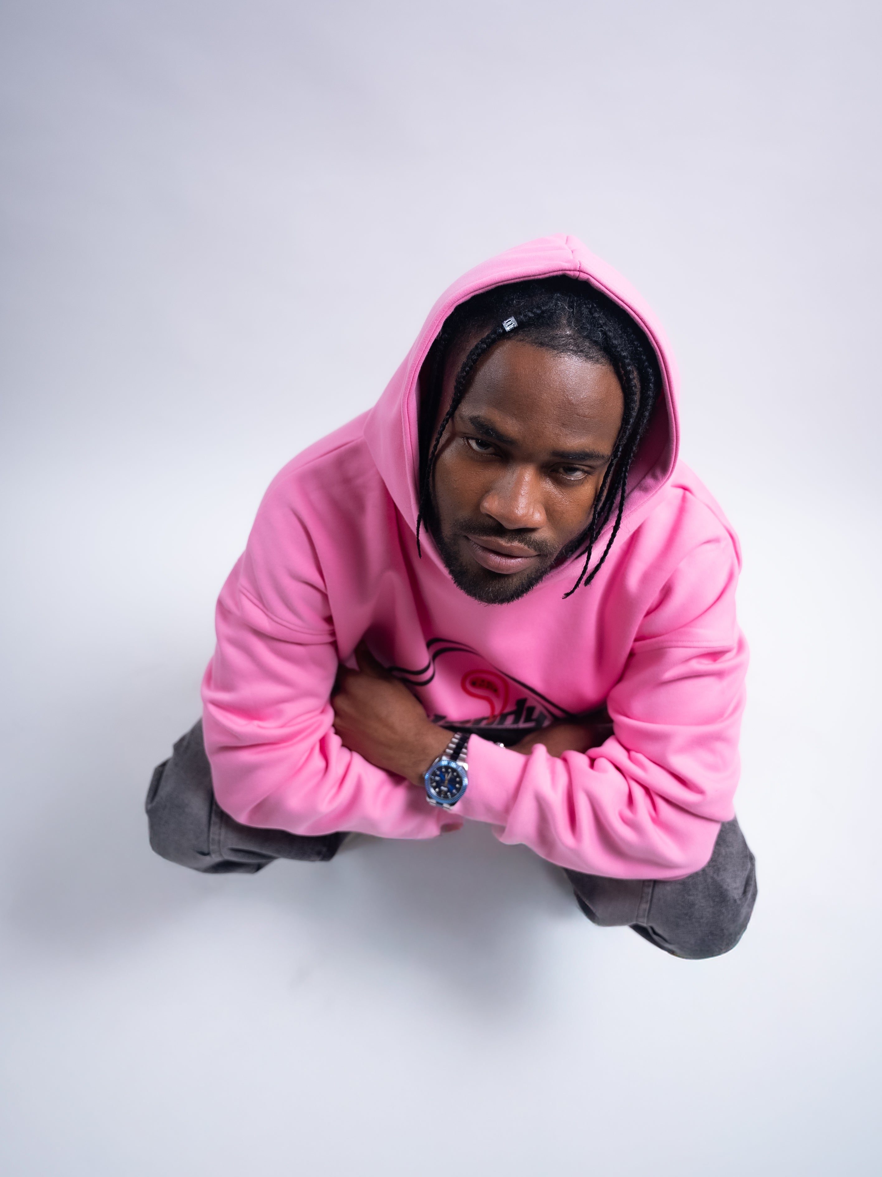 Bloody Pink Hoodie