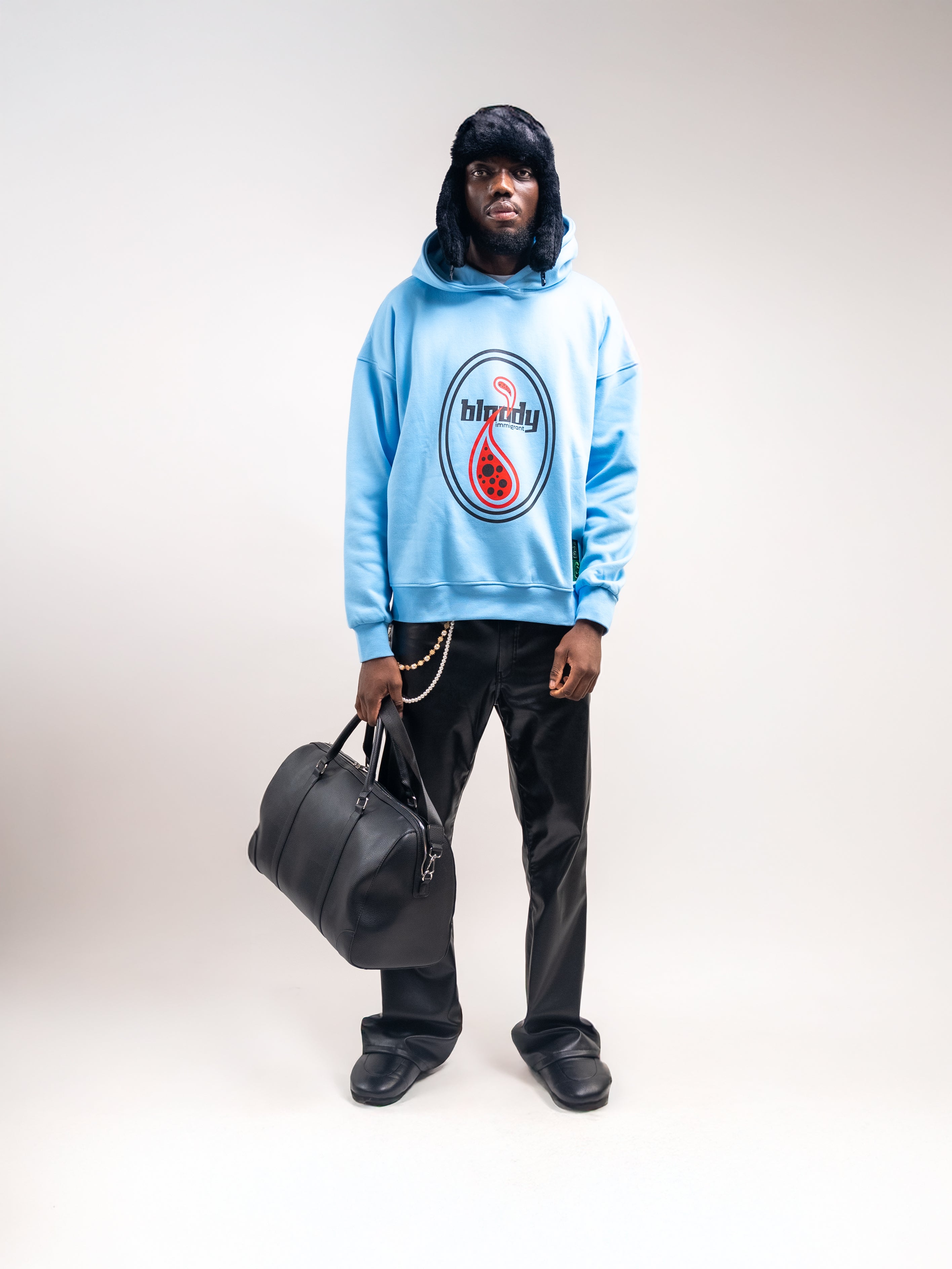 Bloody Azure Hoodie
