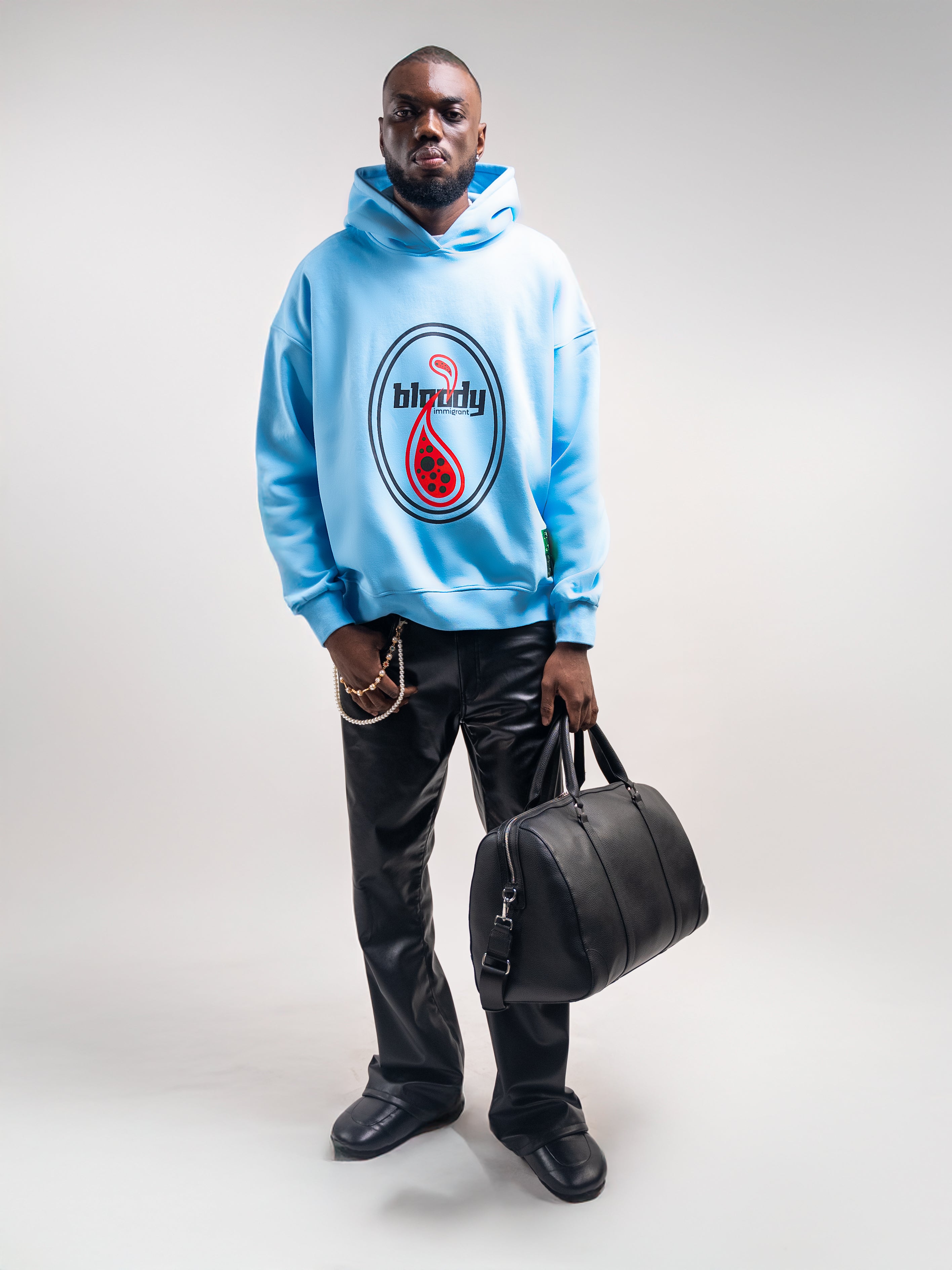 Bloody Azure Hoodie